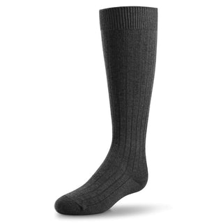 Buy midnight-grey-285 Zubii Ribbed Knee Socks-140