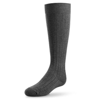 Buy charcoal-288 Zubii Ribbed Knee Socks-140