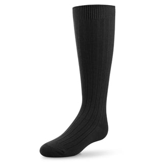 Buy black-9 Zubii Ribbed Knee Socks-140