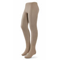 ZUBII_THIN_RIBBED_COTTON_GIRLS_TIGHTS_VANILLA_NUDE_150_HOSIERAMA