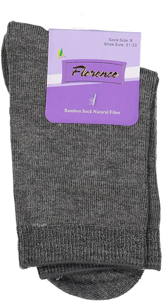 Buy md-heather-grey Florence Bamboo Ankle sock-179