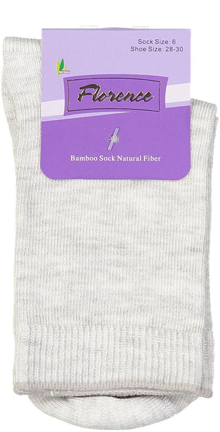 Buy grey-melange Florence Bamboo Ankle sock-179