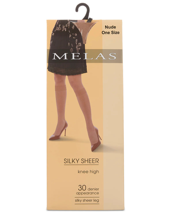 Memoi Silky Sheer Knee High AS-327