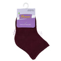 Florence_Bamboo_Ankle Sock_179_Hosierama_White_Boys_Girls_Baby_Kids_Weekday_Shaboss_Cheap_Burgundy