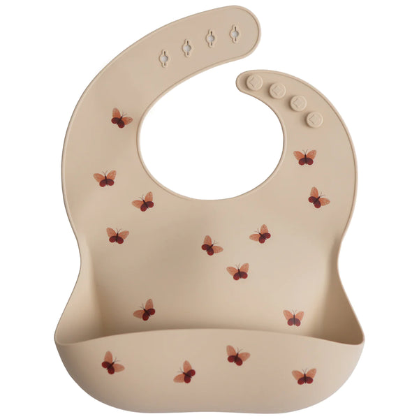 Mushie Silicone Bib