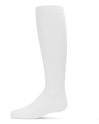 Buy white Memoi Bamboo Knee High #MK-6266