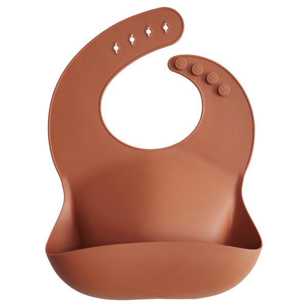 Mushie Silicone Bib