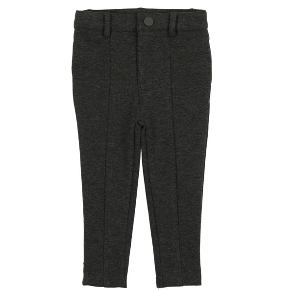 Lil Legs Boys Knit Stretch Pants With Seams