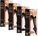 Levante_Dynamic_Sheer_Support_Knee_High_Women_Woman_Hosierama_Sughero_Nero_Naturel_Miele