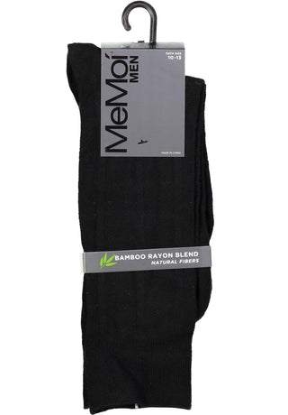 Memoi Men's Bamboo Solid Plaid Socks-MM-500