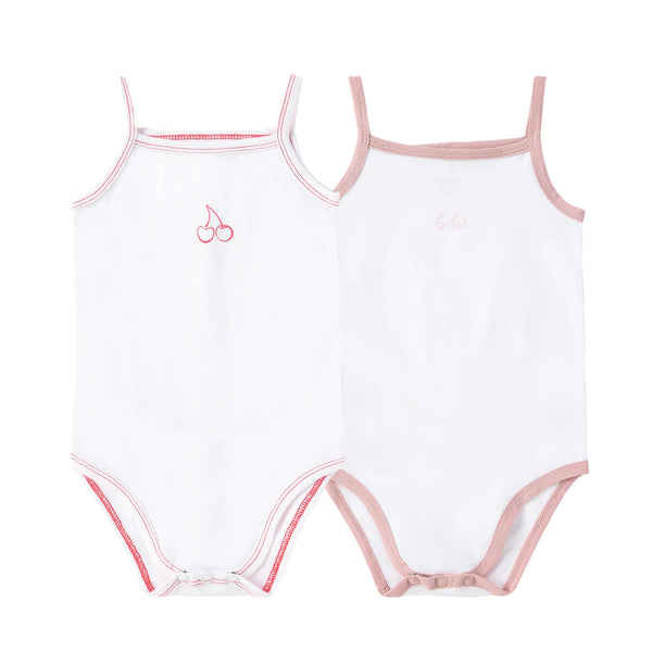 Petit_Clair_Baby_Girl_Bodysuit_Undershirt_Underwear_Onesie_Cherry_Be'be'_Pink_Red_bds2-set16_Hosierama