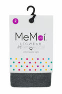 Memoi Flat Knit Cotton Tights-MK-301