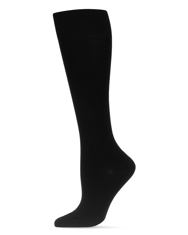 Memoi Mercerized Cotton Knee High-DA-002