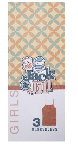 Jack & Jill Girls Thin Straps Undershirt-903