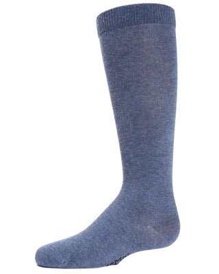 Buy denim Memoi Cotton Knee Socks-MK-5056