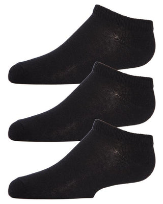 Buy black Memoi Kid's Low Cut Socks 3pr Pack MK-555