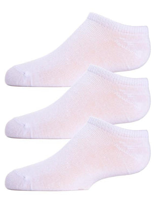 Buy white Memoi Kid's Low Cut Socks 3pr Pack MK-555