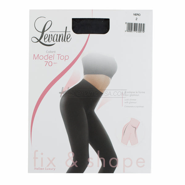 Memoi 70D Control Top Tights-MODEL TOP 70